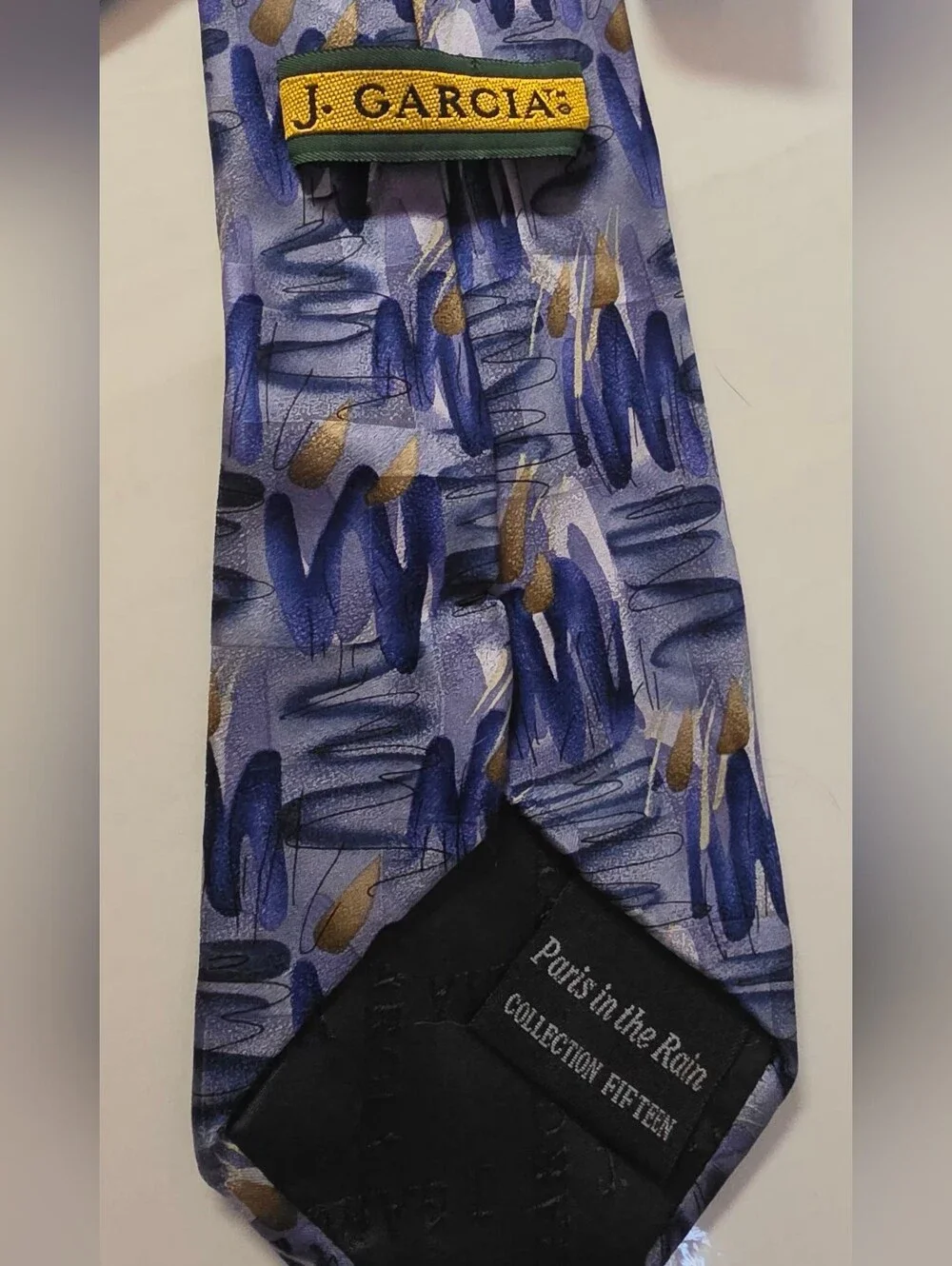 Jerry Garcia Paris In The Rain Tie